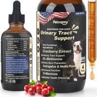 Petnanny Urinary Tract Support Drops for Dogs & Cats | 4oz